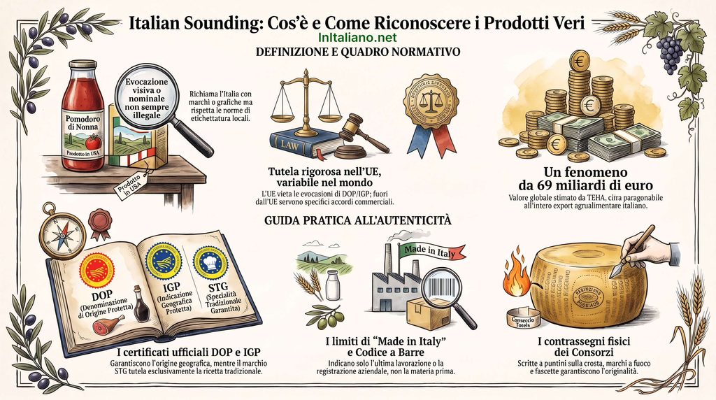 Infografica guida Italian sounding